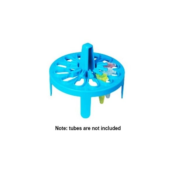 Prep-Safe Floating Micro-Tube Rack, Turquoise